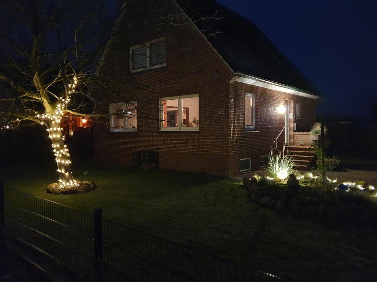 Ruhige Gastesuite Mit Fruhstuck Rhauderfehn Exterior foto